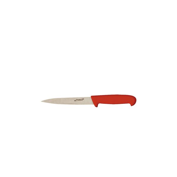 Picture of Genware 6" Flexible Filleting Knife Red