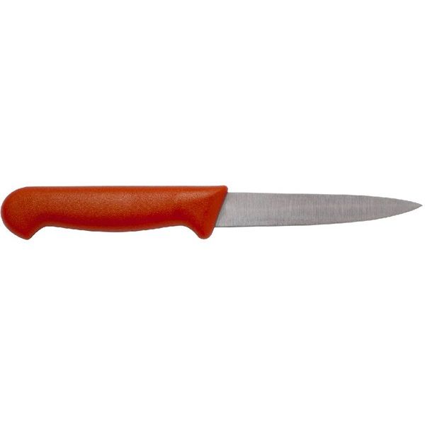 Picture of Genware 4" Vegetable Knife Red