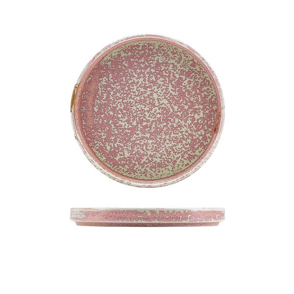 Picture of Terra Porc Rose Low Presentation Plate 18cm