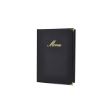 Picture of Classic A5 Menu Holder Black 4 Pages
