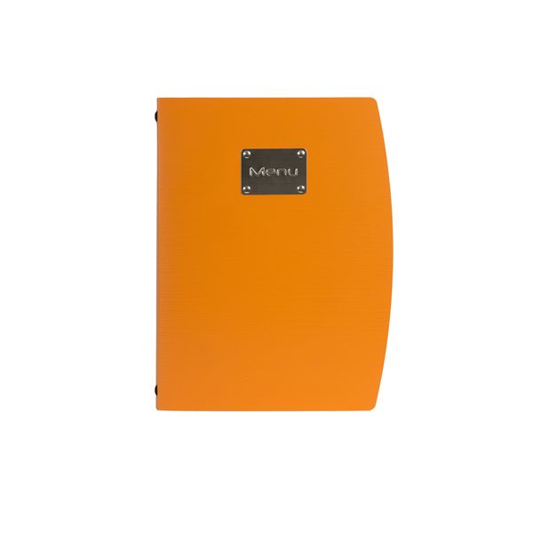 Picture of Rio A4 Menu Holder Orange 4 Pages