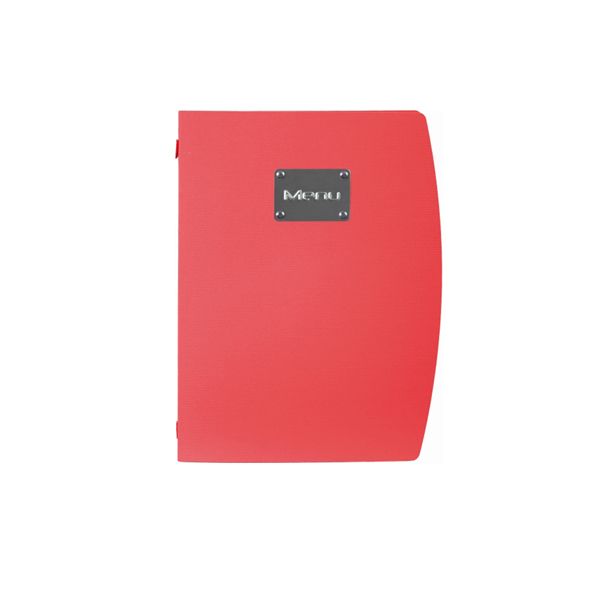 Picture of Rio A4 Menu Holder Red 4 Pages