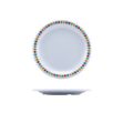 Picture of Genware Melamine 6.25" Plate- Coloured Circle
