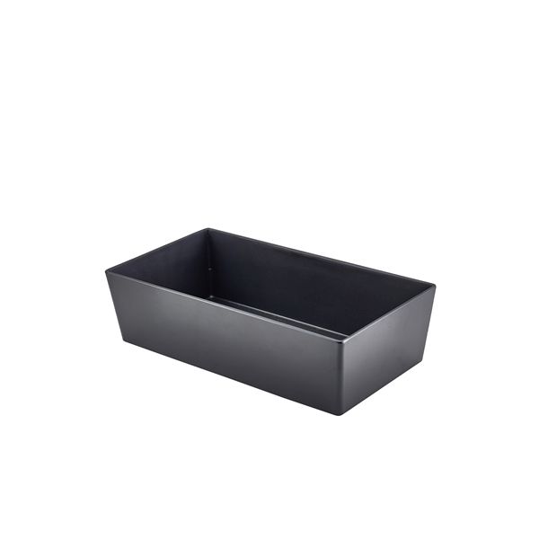 Picture of GenWare Matt Black Melamine Buffet Box GN1/3