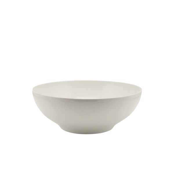 Picture of White Melamine Round Buffet Bowl 35.5cm