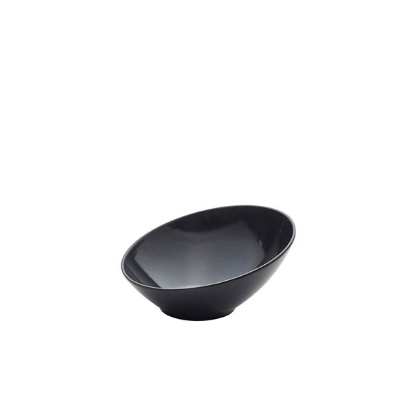 Picture of Black Melam Slanted Buffet Bowl 21x20 x 10cm