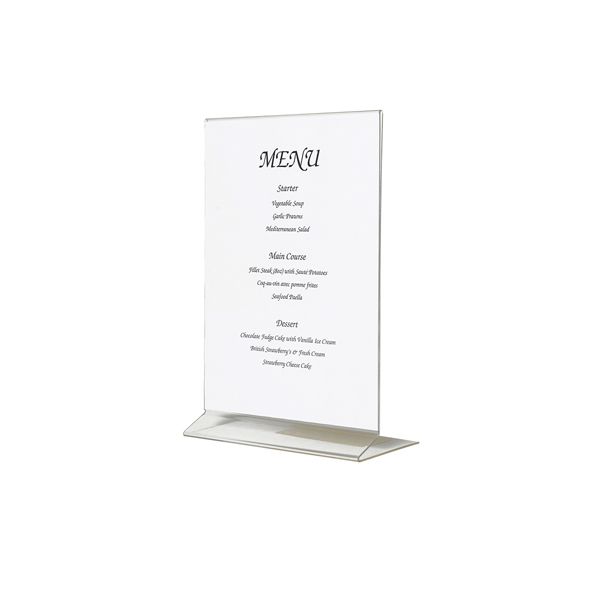 Picture of Acrylic Menu Holder A4 Size