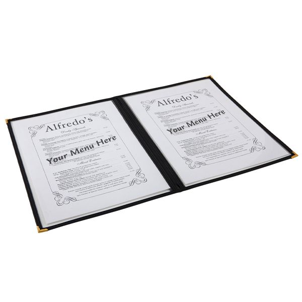 Picture of American Style Clear Menu Holder - 2 Page