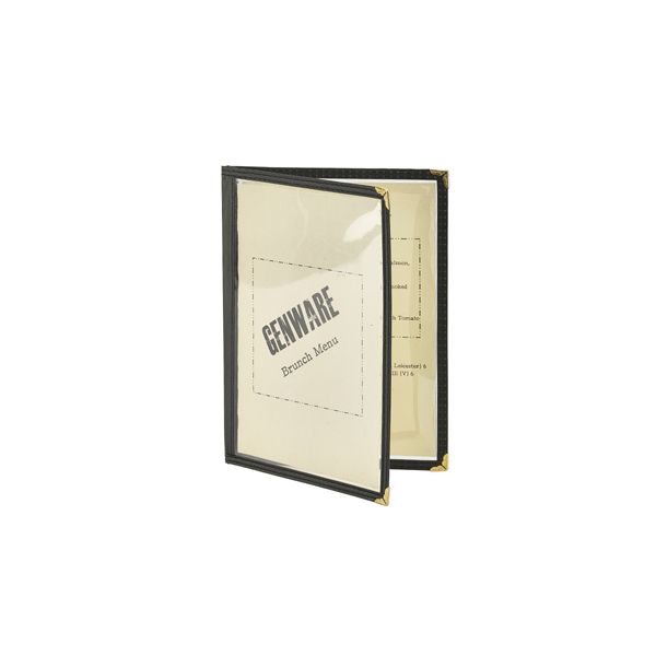 Picture of American Style Clear Menu Holder A5- 2 Page