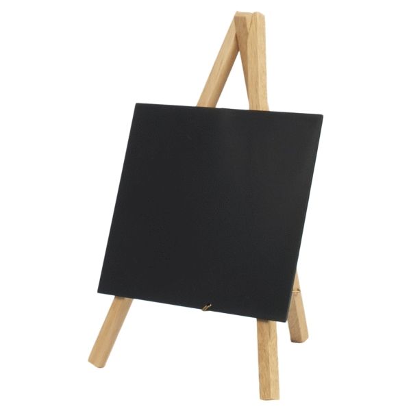 Picture of Mini Chalkboard Easel 24 X 11.5cm Wood Pk3