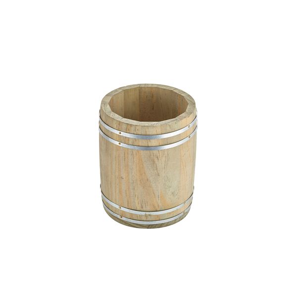 Picture of Miniature Wooden Barrel 11.5Dia x 13.5cm