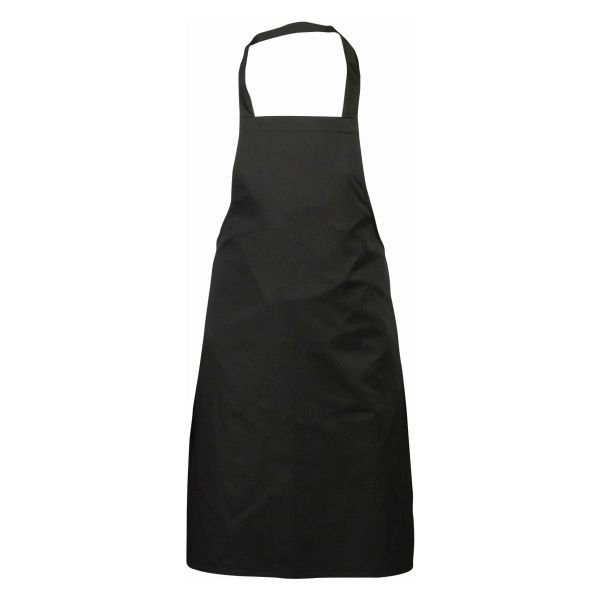 Picture of Black Bib Catering Apron 70cm X 90cm Each