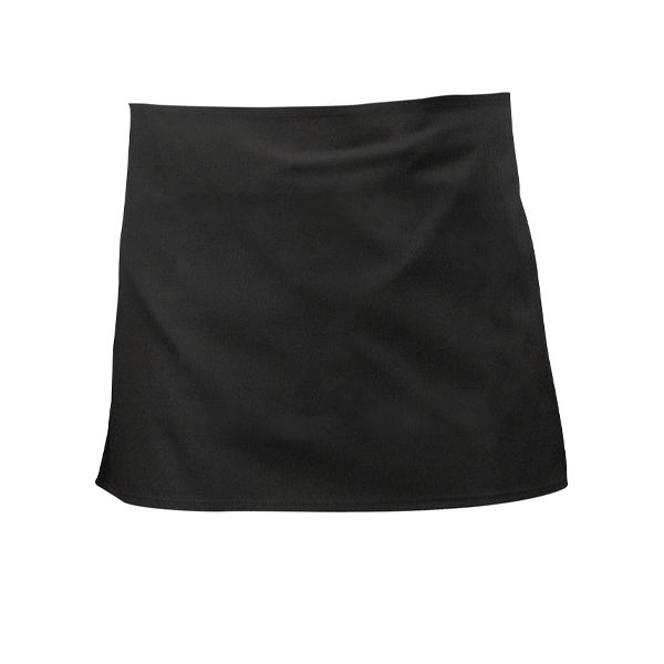 Picture of Black Short Apron 70cm x 37cm