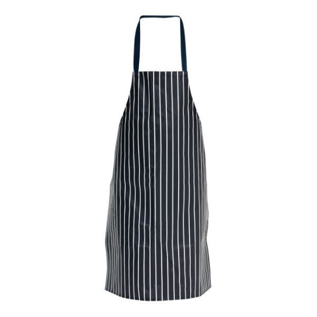 Picture of PVC Butchers Stripe Waterproof Apron (1)