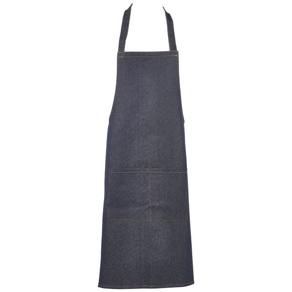 Picture of Unwashed Denim Bib Apron 70 x 90cm