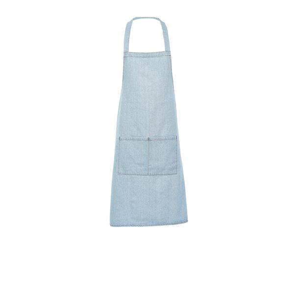 Picture of Light Blue Denim Bib Apron 70 x 90cm