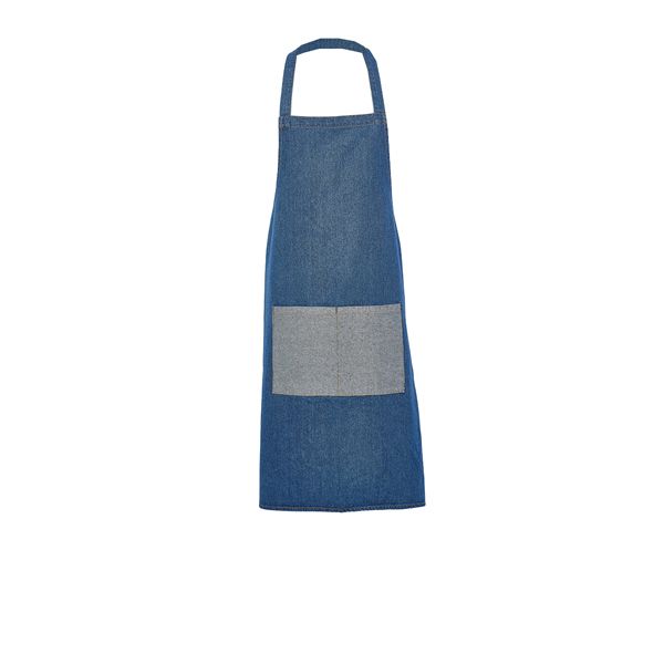 Picture of Double Denim Bib Apron 70 x 90cm