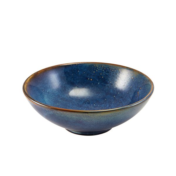 Picture of Terra Porcelain Aqua Blue Noodle Bowl 20.2cm