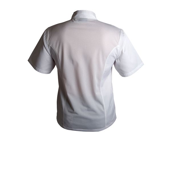 Picture of Coolback Jacket Short Sleeve White XS