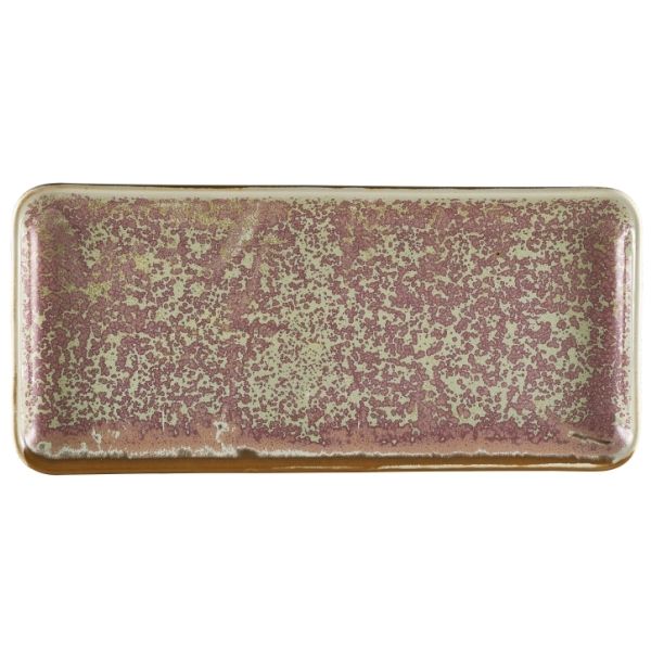 Picture of Terra Porc Rose Narrow Rect Platter 31x14cm