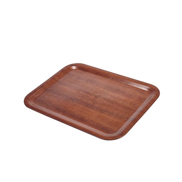 Picture of Non-Slip Darkwood Tray 46 x 34cm