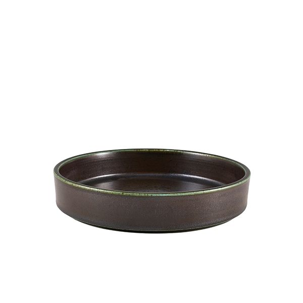 Picture of Terra Porc Black Presentation Bowl 20.5cm