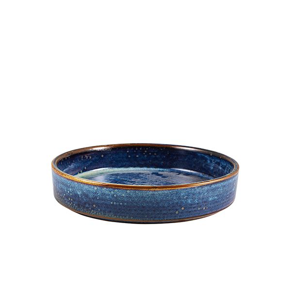 Picture of Terra Porc Aqua Blue Presentation Bowl 20.5cm