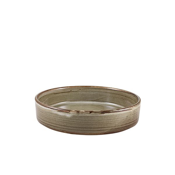 Picture of Terra Porcelain Grey Presentation Bowl 18cm