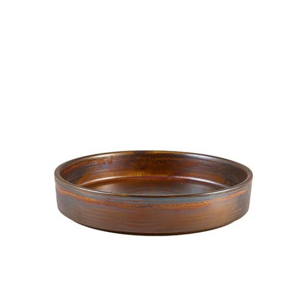 Picture of Terra Porc Rustic Copper Presenta Bowl 20.5cm