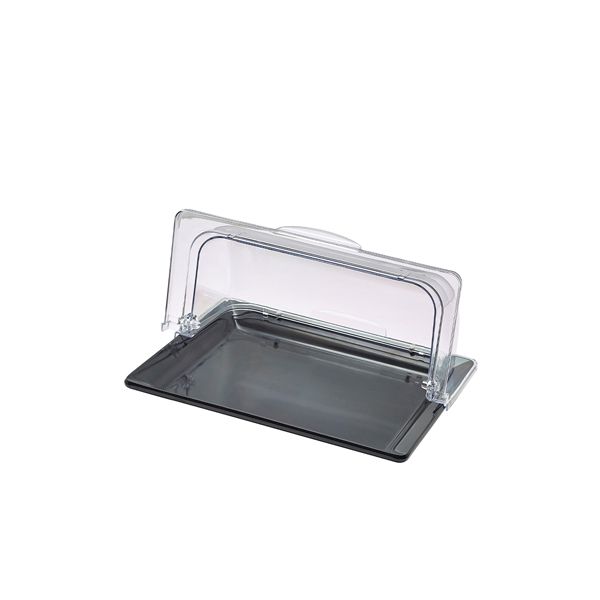 Picture of GenWare Polycarbonate GN 1/2 Roll Top Cover