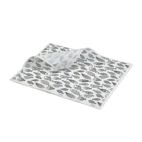 Picture of GenWare Greaseproof Paper Fish 20 x 25cm