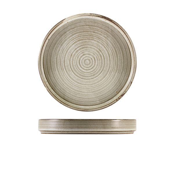 Picture of Terra Porc Grey Presentation Plate 20.5cm