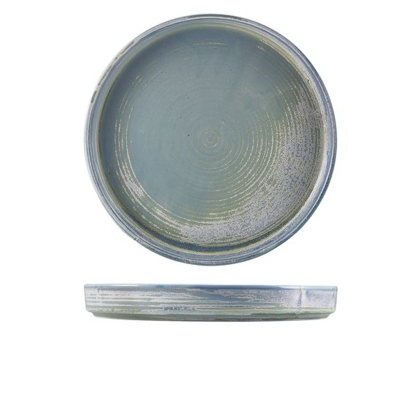 Picture of Terra Porc Seafoam Presentation Plate 26cm