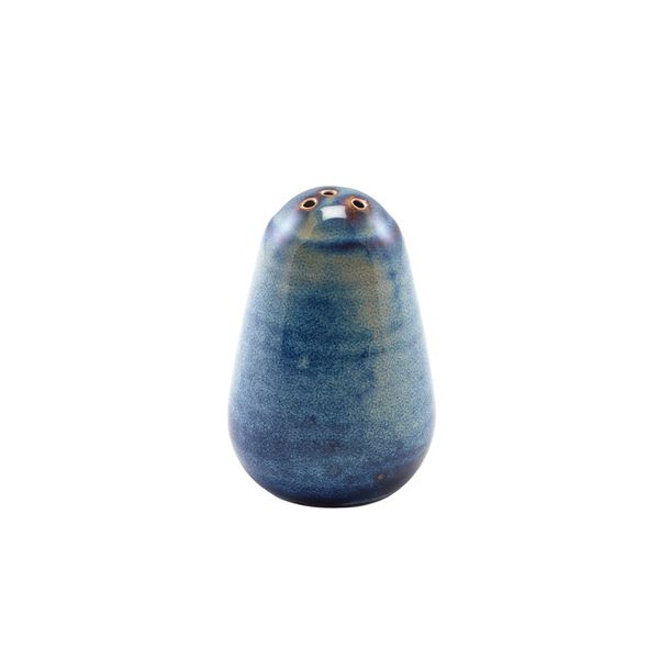 Picture of Terra Porcelain Aqua Blue Pepper Shaker