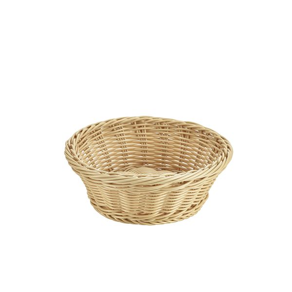 Picture of Round Polywicker Basket 21Dia x 8cm