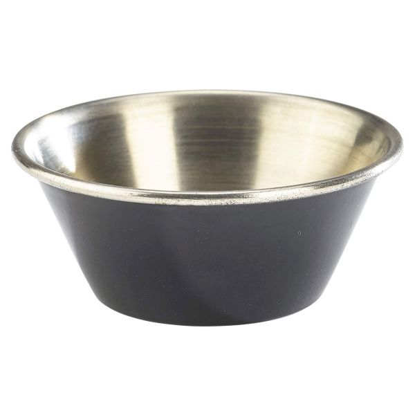 Picture of Genware Black Stainless Steel Ramekin1.5oz