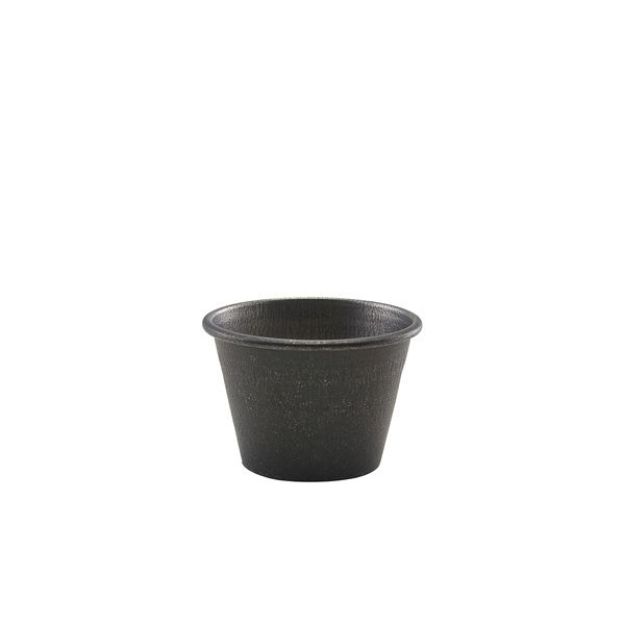 Picture of GW Black Vintage Steel Ramekin 71ml/2.5oz