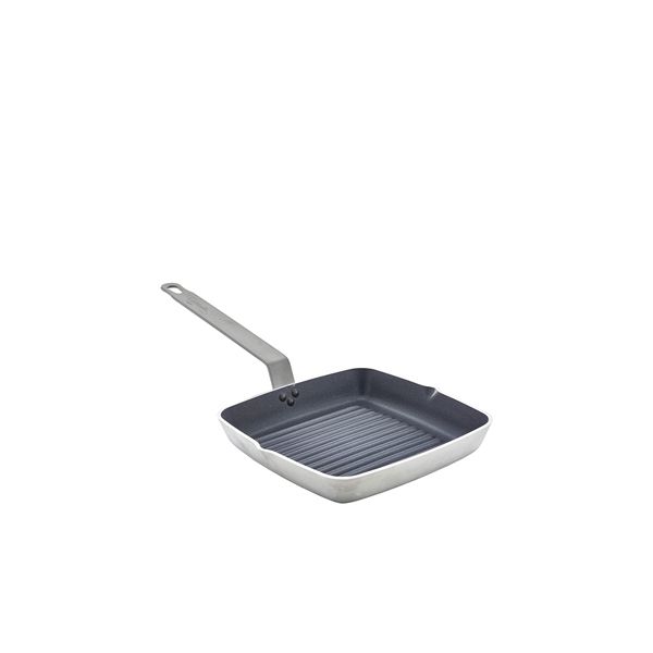 Picture of NonStk Teflon Alu Square Ribbed Skillet 24cm