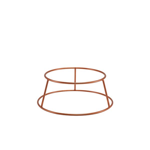 Picture of GW Copper Anti-Slip Round Buffet Riser 10cm