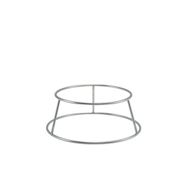 Picture of GW Silver Anti-Slip Round Buffet Riser 10cm