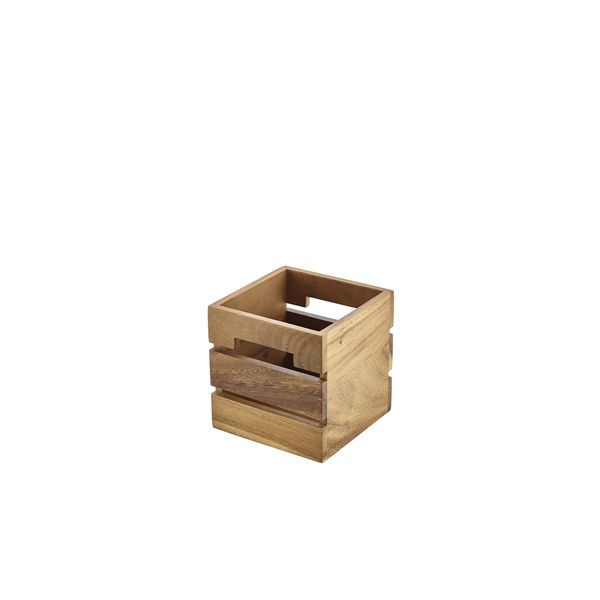 Picture of Genware Acacia Wood Box/Riser 15cm