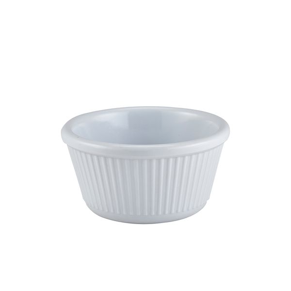 Picture of Ramekin Melamine 4oz Fluted White