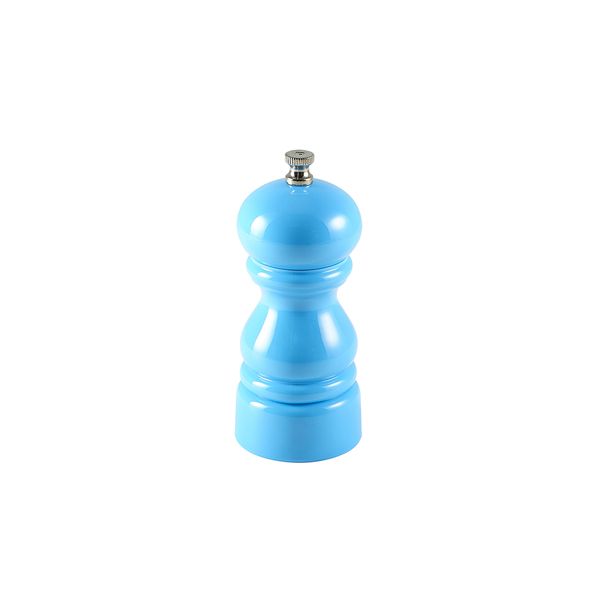 Picture of Genware Salt Or Pepper Grinder Blue 12.7cm