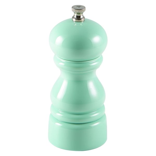 Picture of Genware Salt Or Pepper Grinder Green 12.7cm