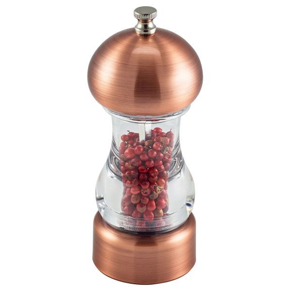 Picture of Antiq Copper&Acrylic Salt/Pepper Grinder 14cm