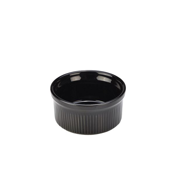 Picture of GenWare Stoneware Black Ramekin 8cm/3"