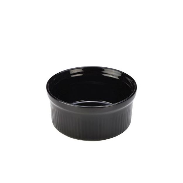 Picture of GenWare Stoneware Black Ramekin 9.5cm/3.75"