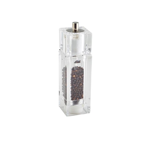 Picture of Square Combo Pepper Grinder/Salt Shaker Acryl