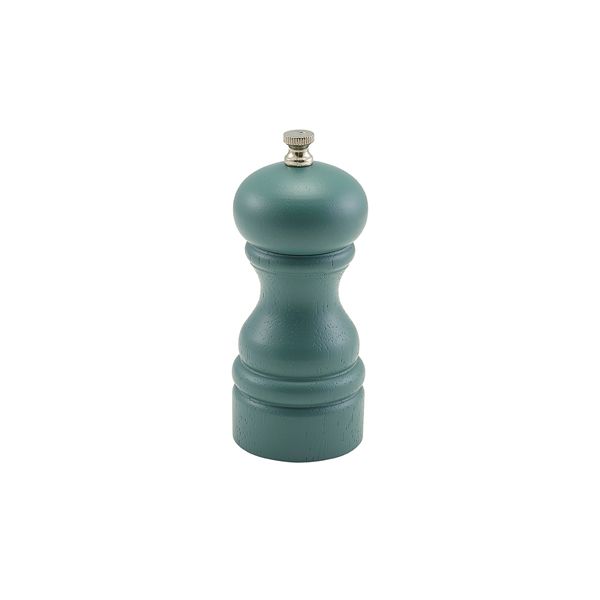 Picture of Olive Green Wooden Salt/Pepper Grinder 13cm