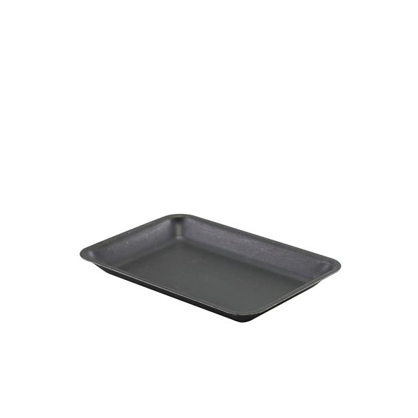 Picture of GenWare Black Vintage Steel Tray 20 x 14cm